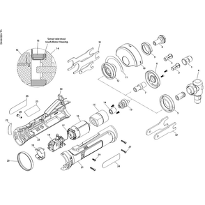 Part Location Diagram of 301-700B Ingersoll Rand Collet